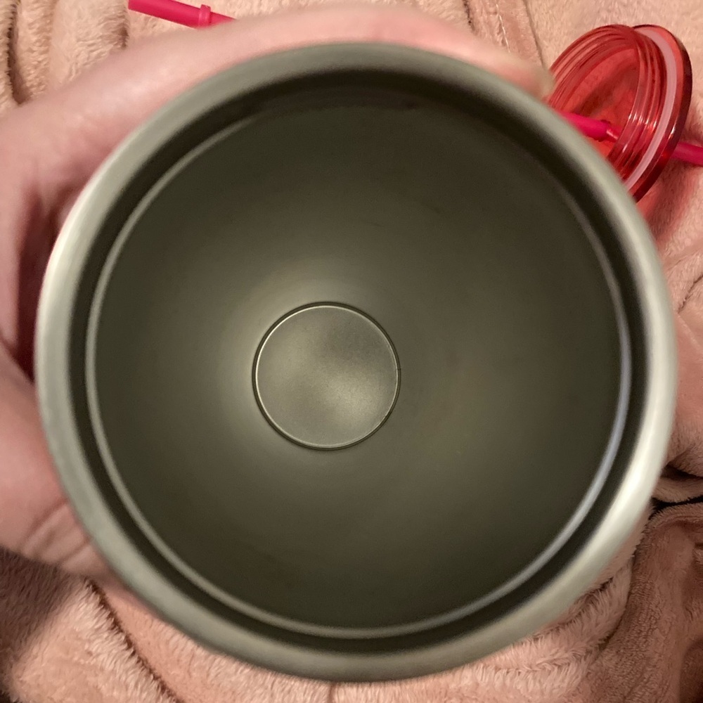 Pink metal Starbucks tumbler - Picture 4 of 5